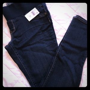 Under Belly Skinny Ankle Maternity Jeans